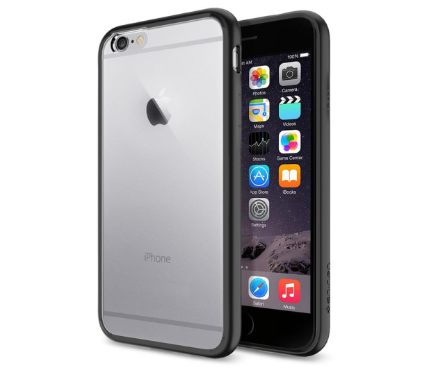 Etui Ultra Hybrid do iPhone 6 czarne - 214553 - zdjęcie